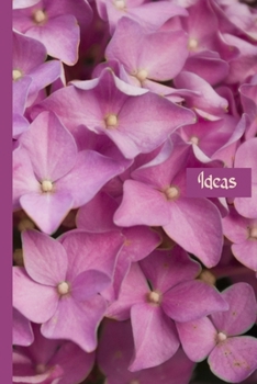 Ideas: Floral lined journal for writing your thoughts and ideas