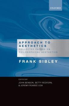 Paperback Approach to Aesthetics: Collected Papers on Philosophical Aesthetics Book