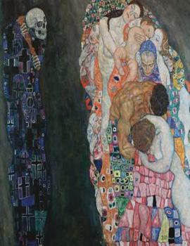 Paperback Death and Life, Gustav Klimt. Blank Journal: 150 Blank Pages, 8,5x11 Inch (21.59 X 27.94 CM) Soft Cover Book