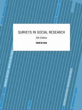 Paperback Surveys In Social Research (Social Research Today) Book