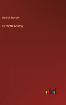Hardcover Henriette Sontag [German] Book