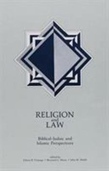 Hardcover Religion and Law: Biblical-Judaic and Islamic Perspectives Book