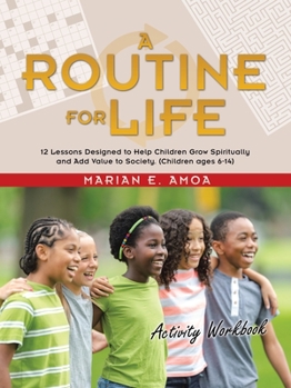 Paperback A Routine for Life: Activity Workbook Book