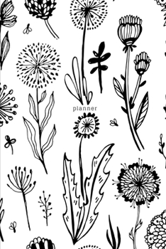 Planner: Weekly planner Floral Tattoo