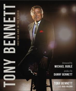 Hardcover Tony Bennett Onstage and in the Studio Book