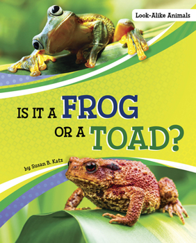 Hardcover Is It a Frog or a Toad? Book