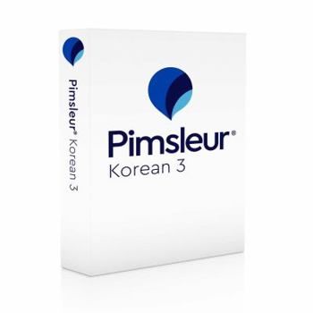 Audio CD Pimsleur Korean Level 3 CD: Learn to Speak and Understand Korean with Pimsleur Language Programs Book