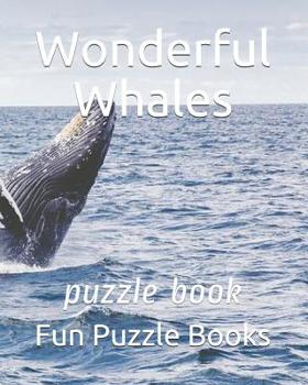 Paperback Wonderful Whales: puzzle book