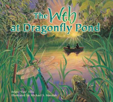 Paperback The Web at Dragonfly Pond Book