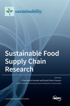 Hardcover Sustainable Food Supply Chain Research Book