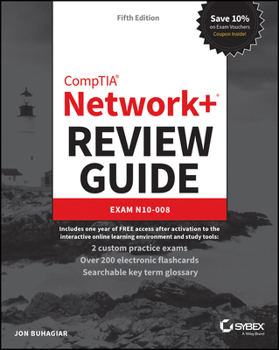Paperback Comptia Network+ Review Guide: Exam N10-008 Book