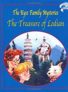Hardcover The Treasure of Lodian (The Kyss Family Mysteries) Book
