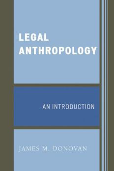 Paperback Legal Anthropology: An Introduction Book