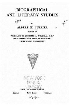 Paperback Biographical and Literary Studies Book