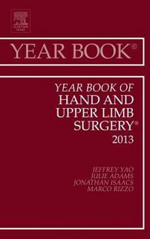 Hardcover Year Book of Hand and Upper Limb Surgery 2013: Volume 2013 Book