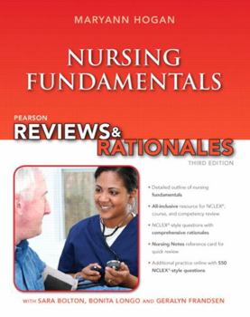 Paperback Pearson Reviews & Rationales: Nursing Fundamentals with "nursing Reviews & Rationales" Book