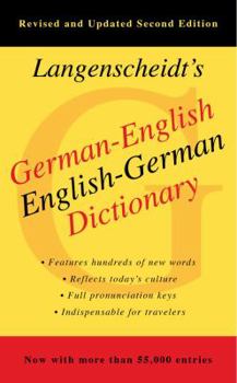 German / English Dictionary (Revised) - Book  of the Langenscheidt Universal Dictionary