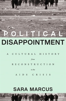 Hardcover Political Disappointment: A Cultural History from Reconstruction to the AIDS Crisis Book