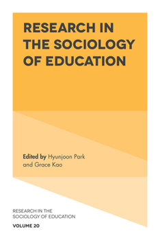 Hardcover Research in the Sociology of Education Book