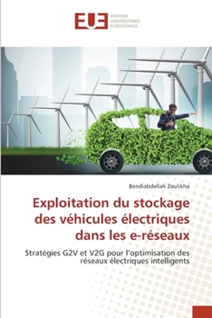 Paperback Exploitation du stockage des véhicules électriques dans les e-réseaux [French] Book