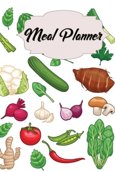 Paperback Meal Planner: Grocery List With Weekly Meal Planner Book