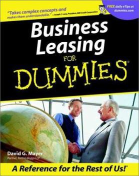 Paperback Business Leasing for Dummies? Book