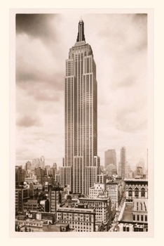 Paperback Vintage Journal Empire State Building Book