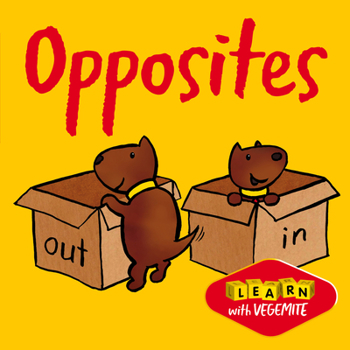 Board book Opposites: Learn with Vegemite Book