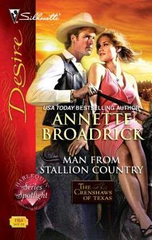 Man from Stallion Country - Book #7 of the Crenshaws of Texas
