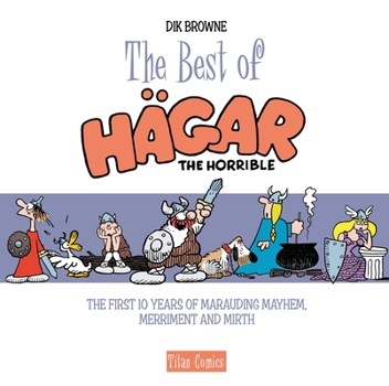 Hardcover The Best of Hagar the Horrible (the First 10 Years) Book