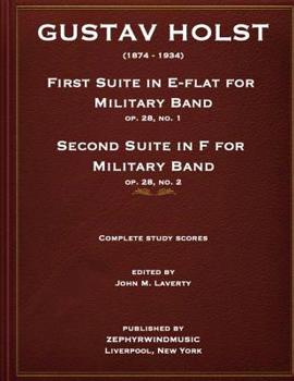 Paperback Holst First Suite in E-flat and Second Suite in F Study Scores Book