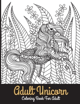 Adult unicorn coloring book for adult: Christmas unicorn coloring book for adult 2021