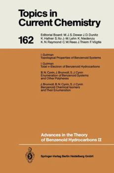 Paperback Advances in the Theory of Benzenoid Hydrocarbons II Book