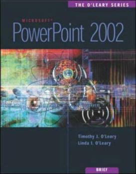 Paperback PowerPoint 2002 Brief O'Leary Series Book
