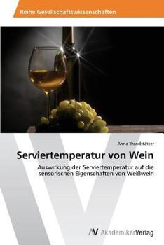 Paperback Serviertemperatur von Wein [German] Book