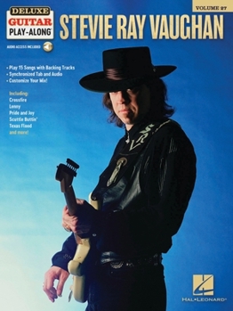 Paperback Stevie Ray Vaughan Deluxe Guitar Play-Along Volume 27: 15 Songs with Interactive Backing Tracks Book