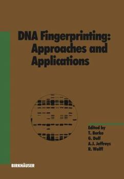 Paperback DNA Fingerprinting: Approaches and Applications Book