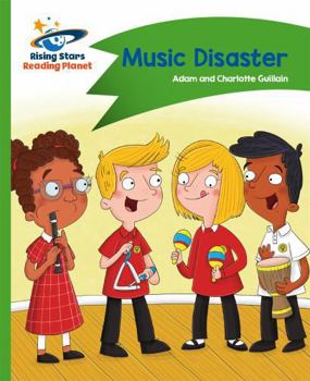 Paperback Reading Planet - Music Disaster - Green: Comet Street Kids Book