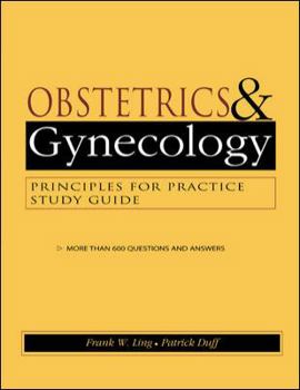 Paperback Obstetrics & Gynecology: Principles for Practice Study Guide Book