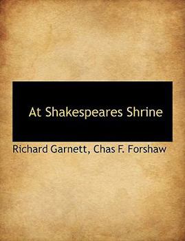 Paperback At Shakespeares Shrine Book