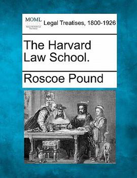 Paperback The Harvard Law School. Book