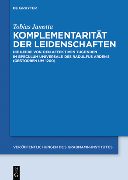 Hardcover Komplementarität der Leidenschaften [German] Book