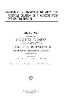 Establishing a commission to study the potential creation of a National Women’s History Museum