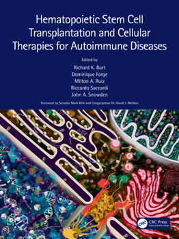 Hardcover Hematopoietic Stem Cell Transplantation and Cellular Therapies for Autoimmune Diseases Book
