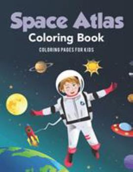 Paperback Space Atlas Coloring Book
