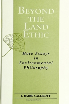 Paperback Beyond the Land Ethic: More Essays in Environmental Philosophy Book
