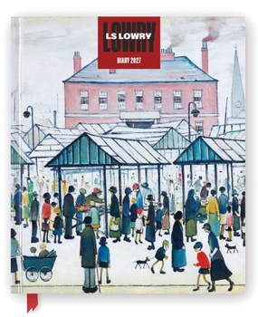 Lowry 2027 Desk Diary Planner - Week to View, Illustrated throughout