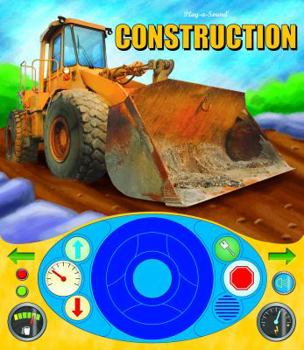 Board book Construction Vehicles Steering Wheel Sound Book