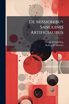 Paperback De Missionibus Sanguinis Artificialibus Book