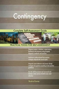 Paperback Contingency Complete Self-Assessment Guide Book